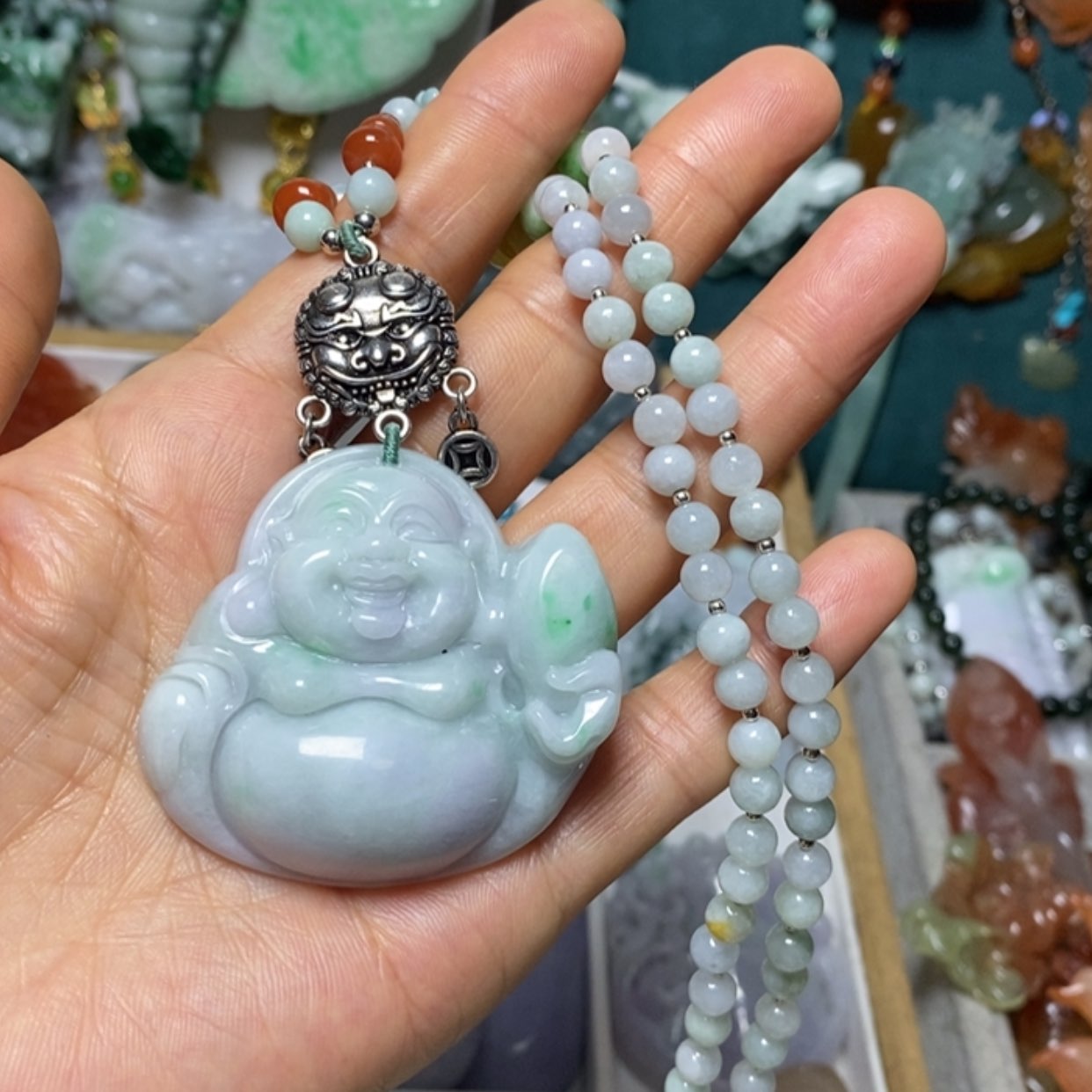 【闪购商品】翡翠吊坠(赠链)未镶嵌