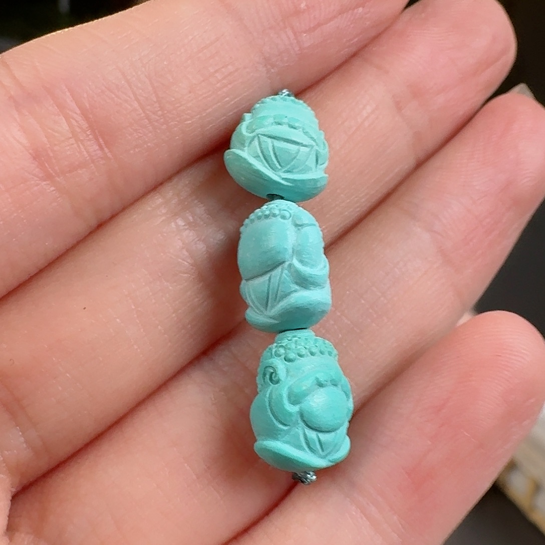 绿松石珠宝奇石未镶嵌