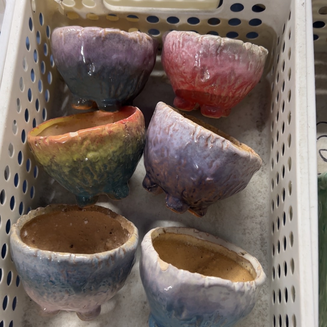 陶瓷多肉小花盆@@3