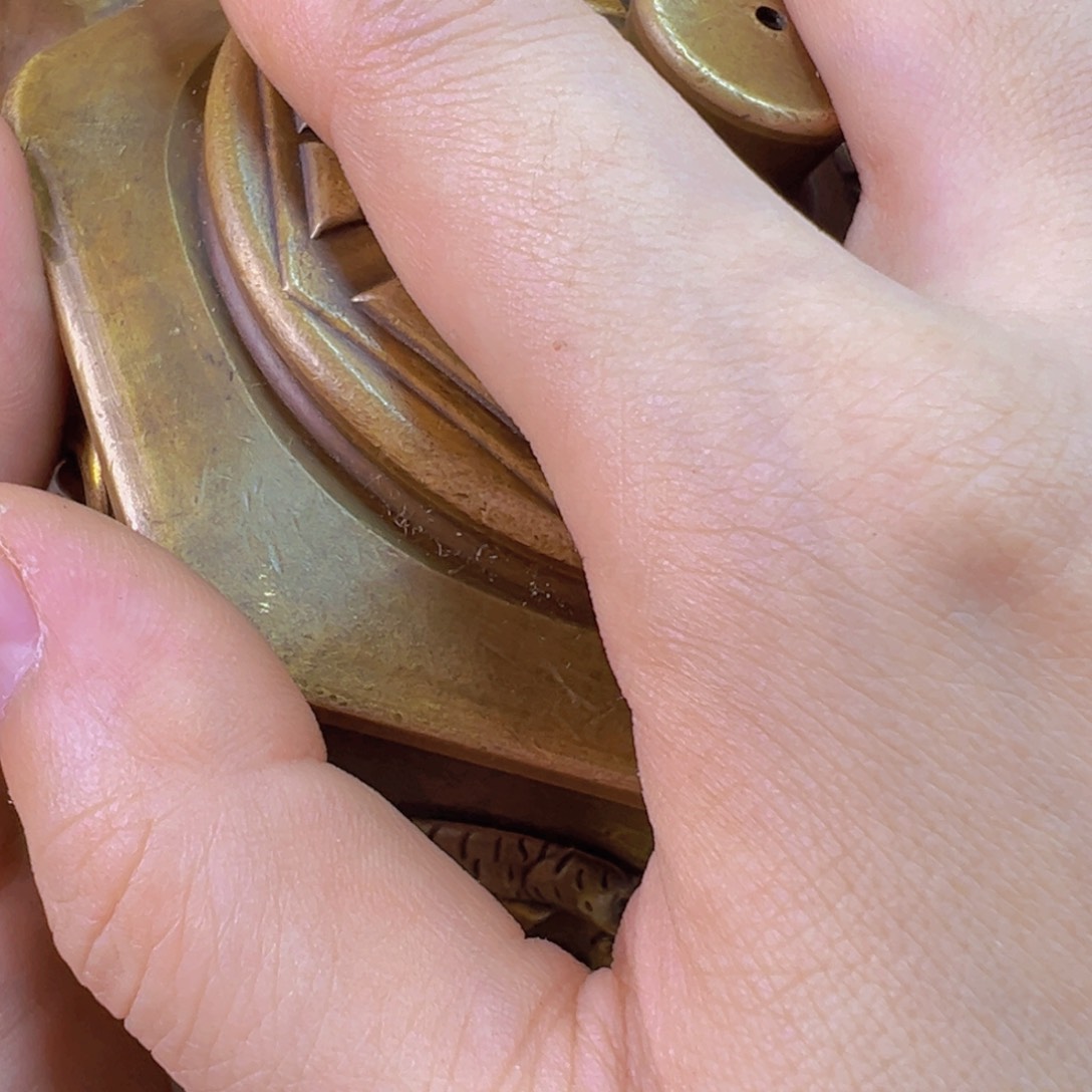 紫金风磨铜四象壶