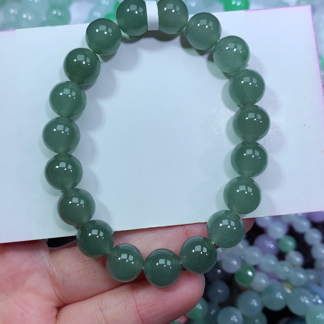 翡翠手链未镶嵌卡10