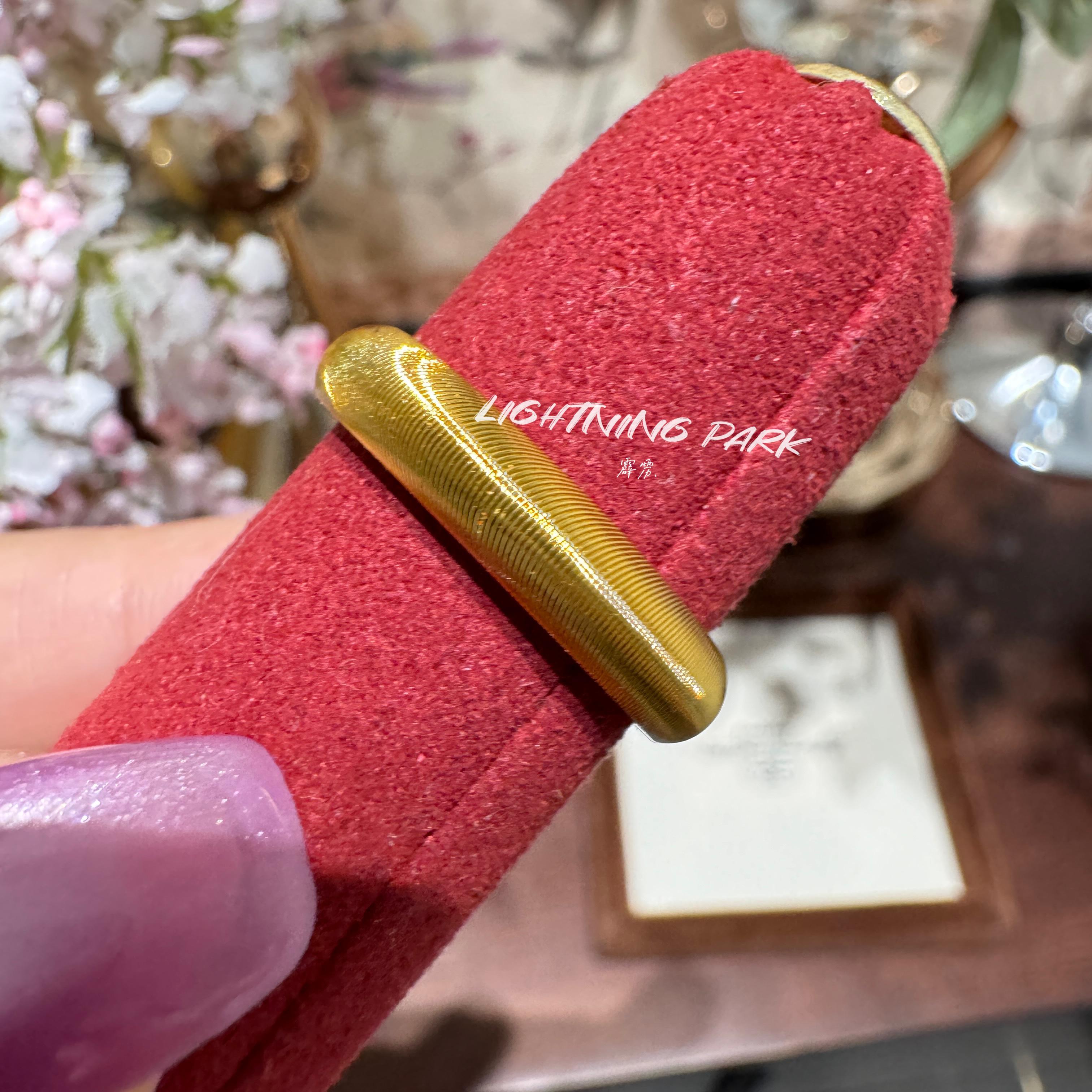  【LIGHTNINGPARK】新中式国风螺纹轻奢戒指