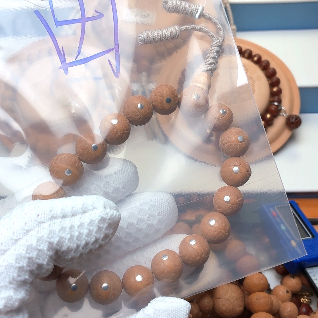 田****手串凤眼菩提镶嵌