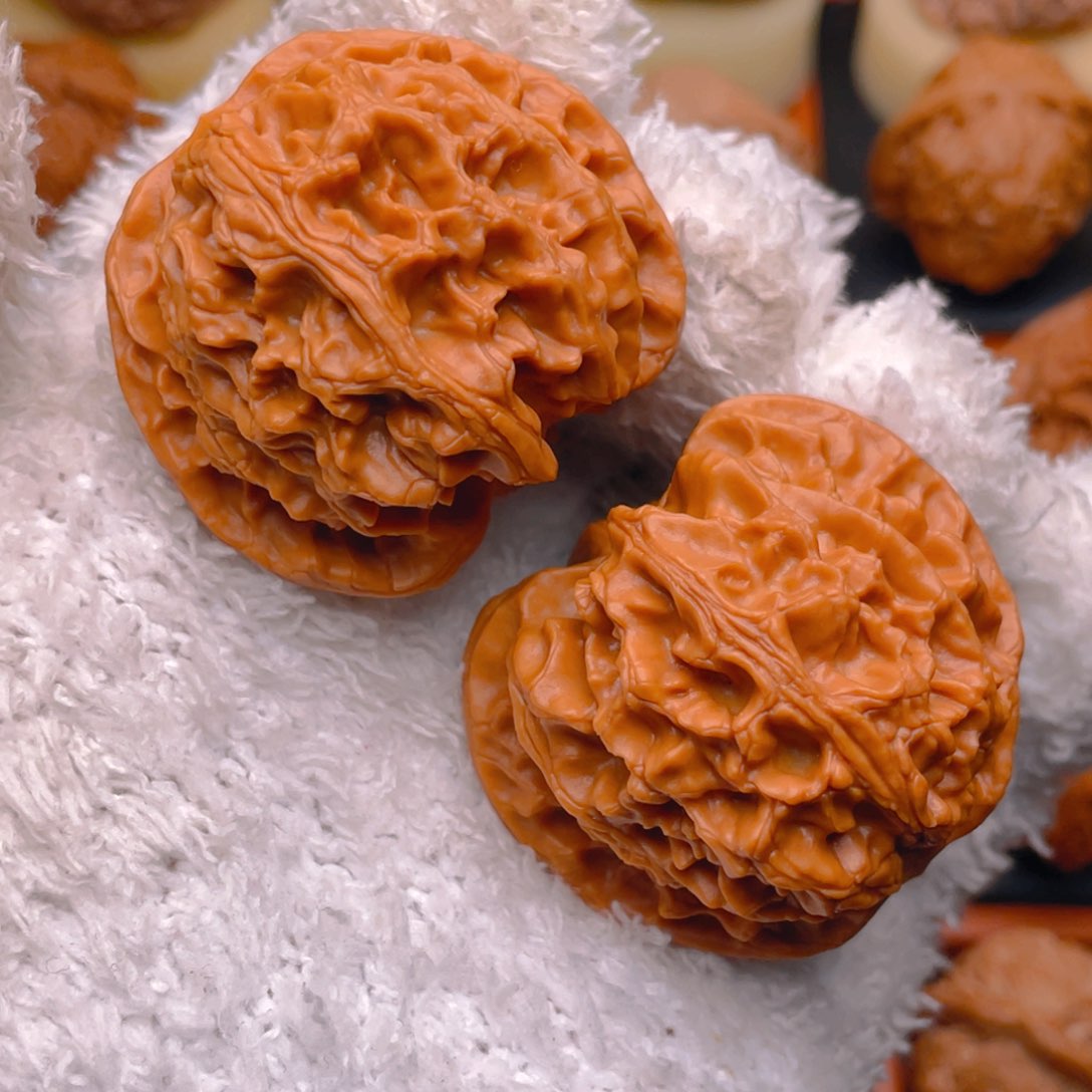 文玩核桃把件43苹果园狮子头