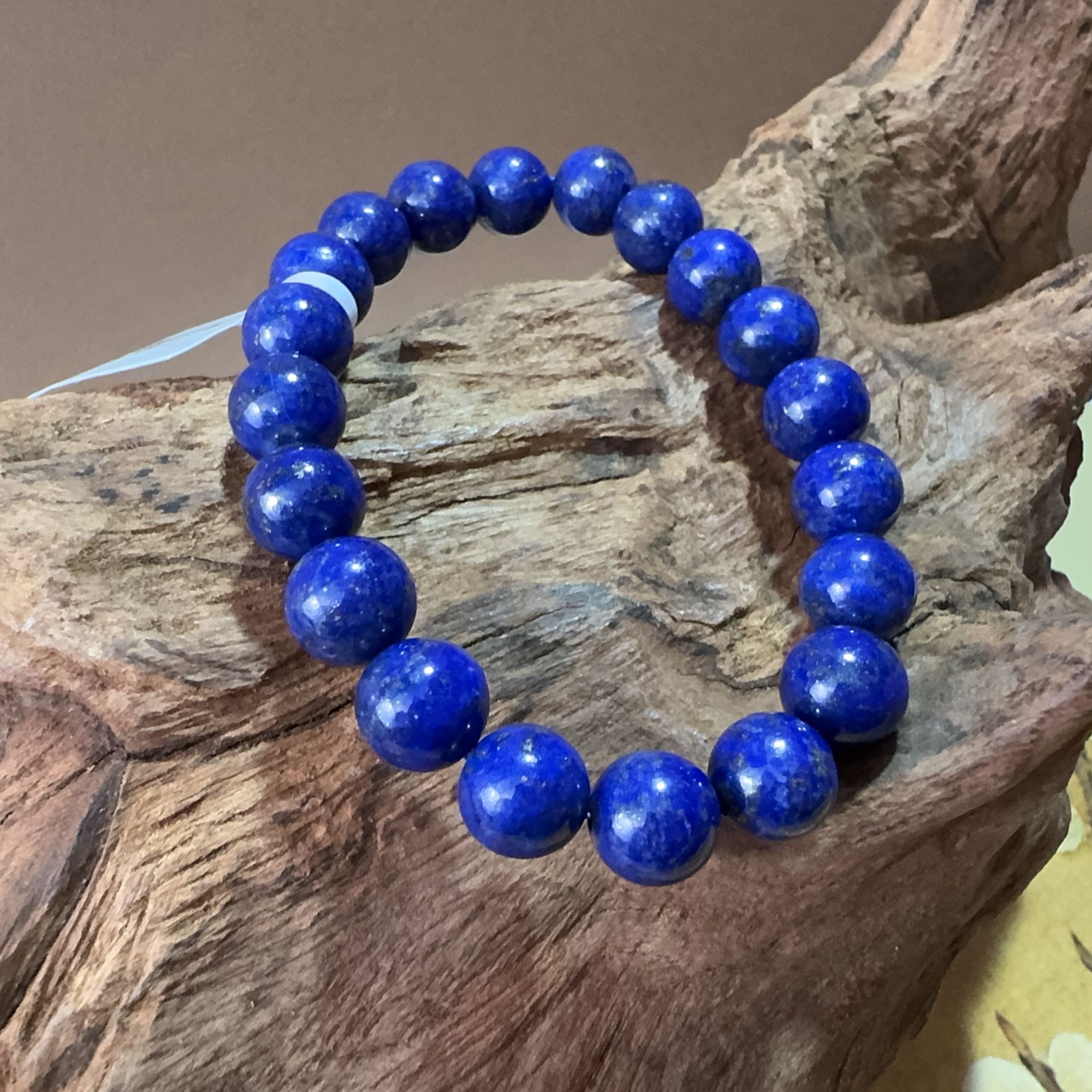 青金石圆珠手串9.5-10mm