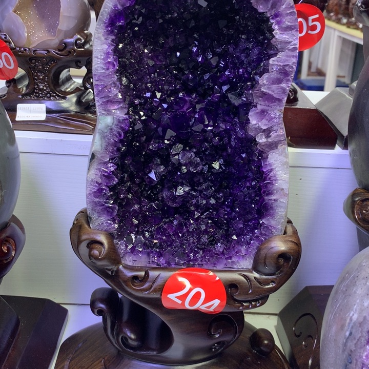 紫晶大型摆件（非配饰）未镶嵌晶