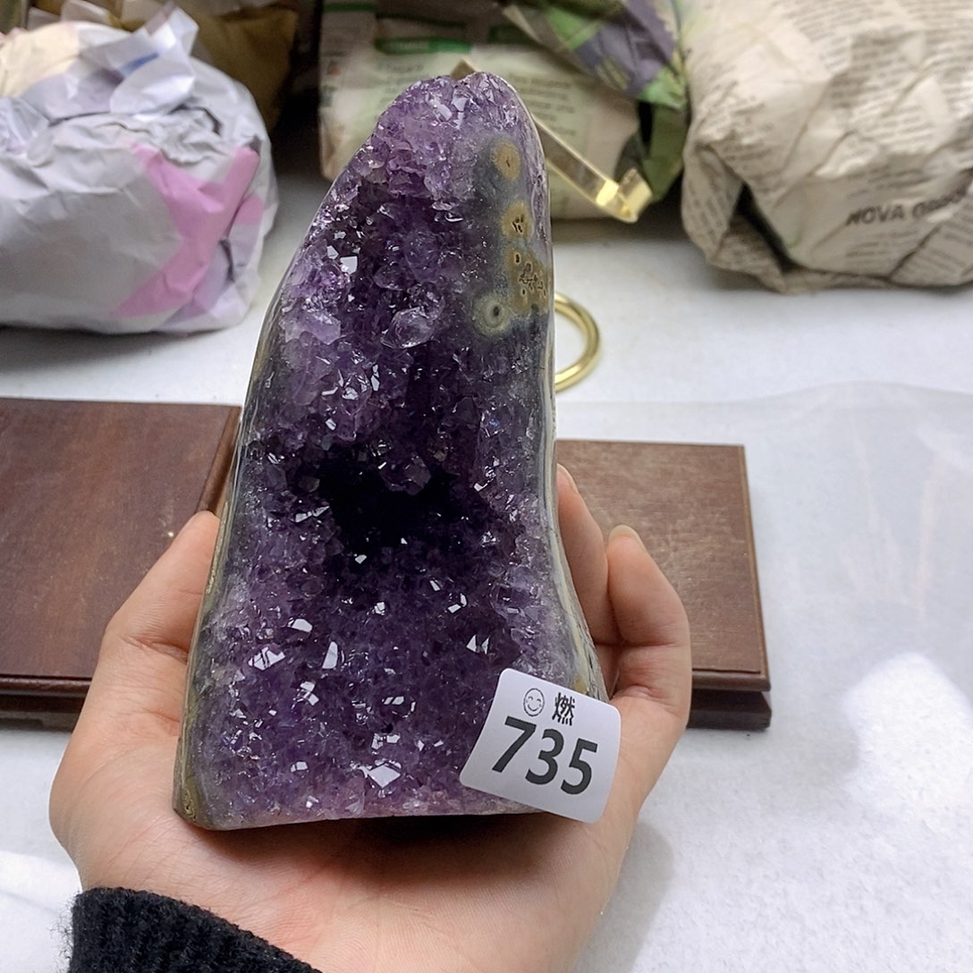 紫晶大型摆件（非配饰）未镶嵌