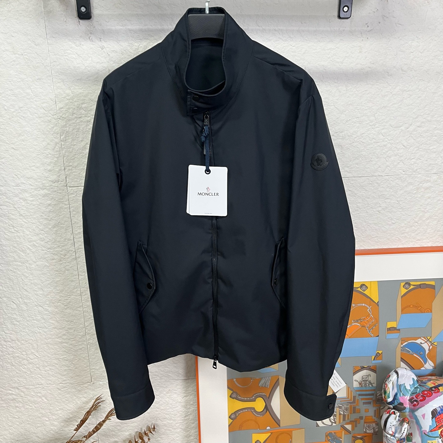 未使用 MONCLER FW24 Chaberton纯色夹克外套/4码/2511283