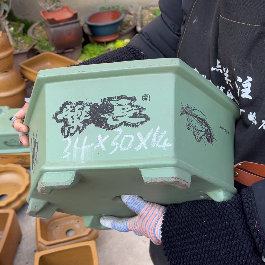 紫砂花盆盆景艺术