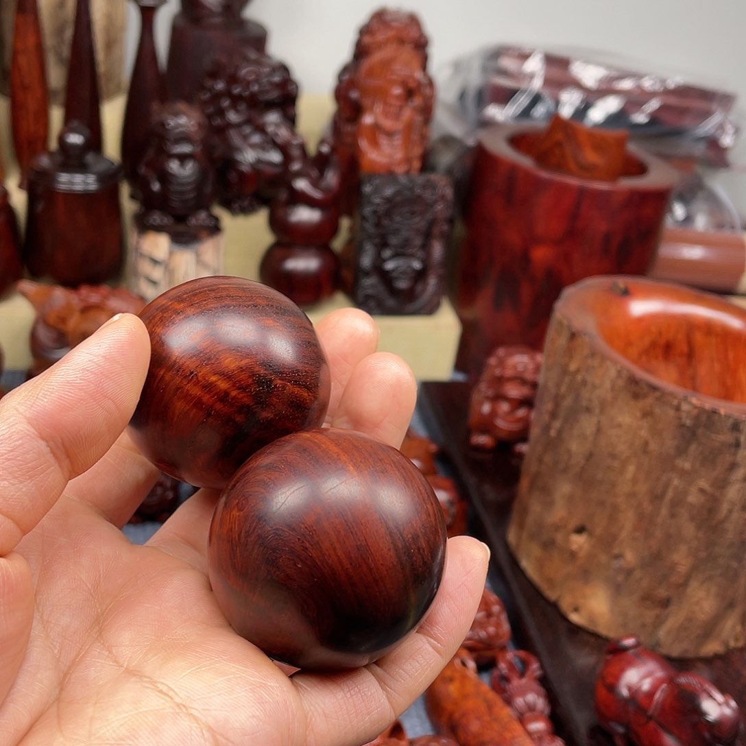 檀香紫檀（小叶紫檀）4.5手球