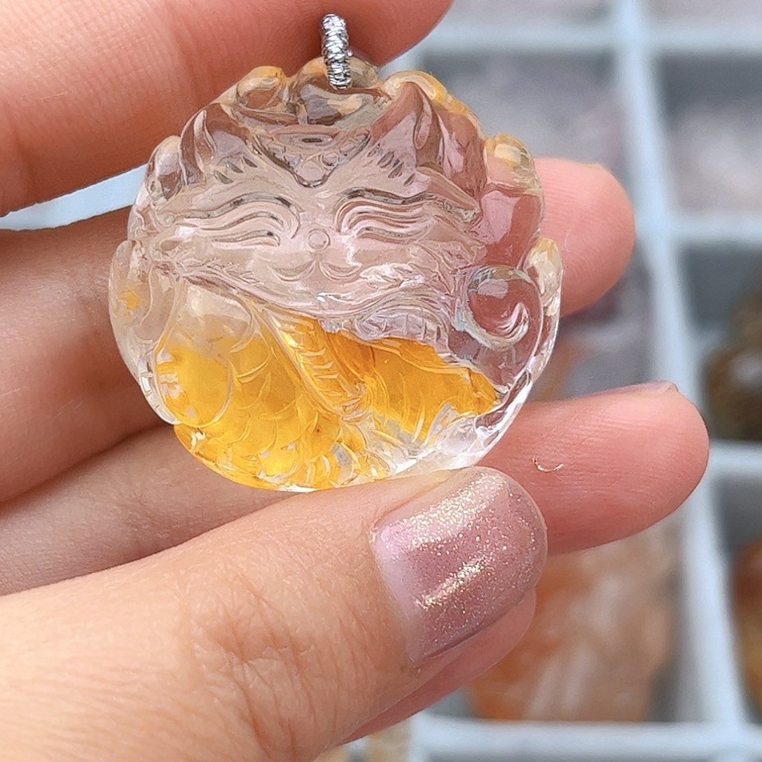 水晶吊坠(不含链)未镶嵌✨****～