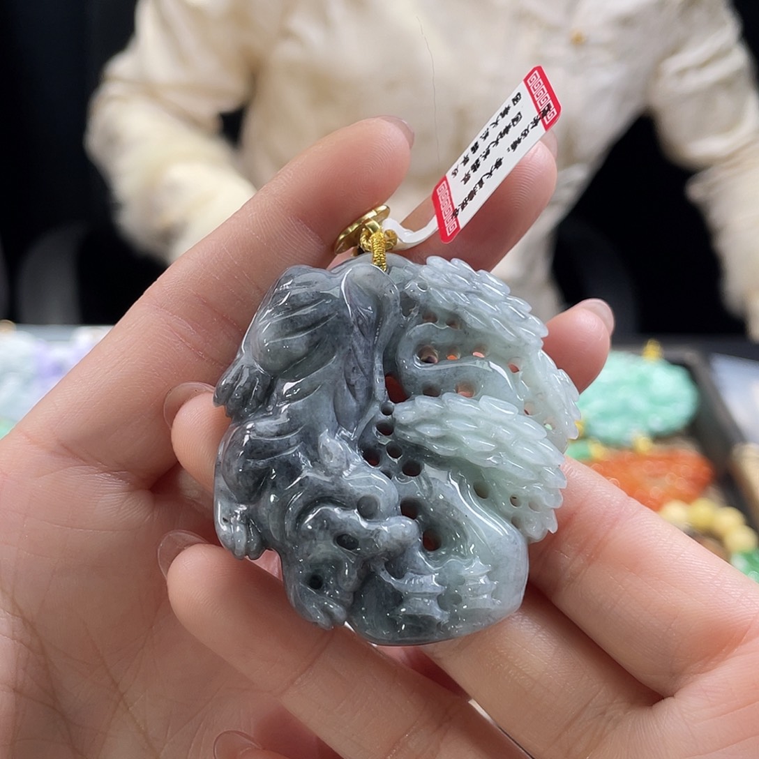 翡翠戒指未镶嵌代编织