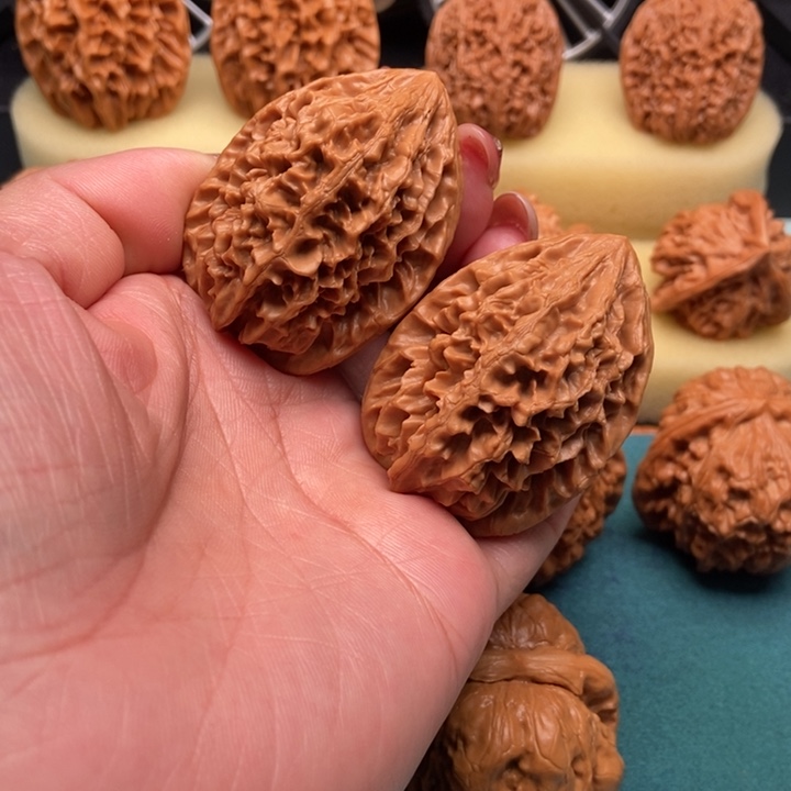 桃核吊坠招财鼠38尺已打底50号