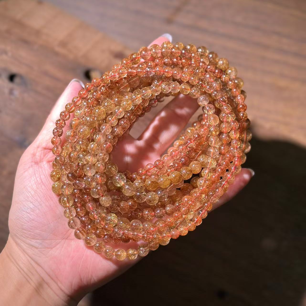 SJ0516 铜发水晶手链 多样性发其一