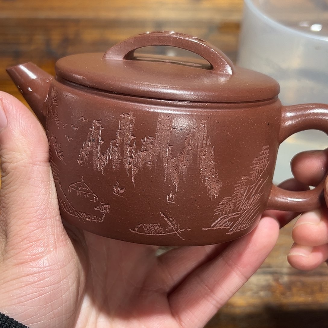 紫砂茶壶紫砂的味道很