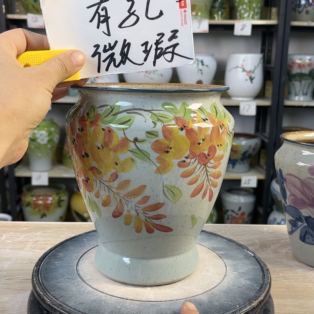 罐1xc景德镇陶瓷花盆