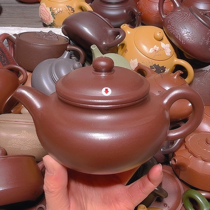 紫砂茶壶宜兴原矿紫砂壶250