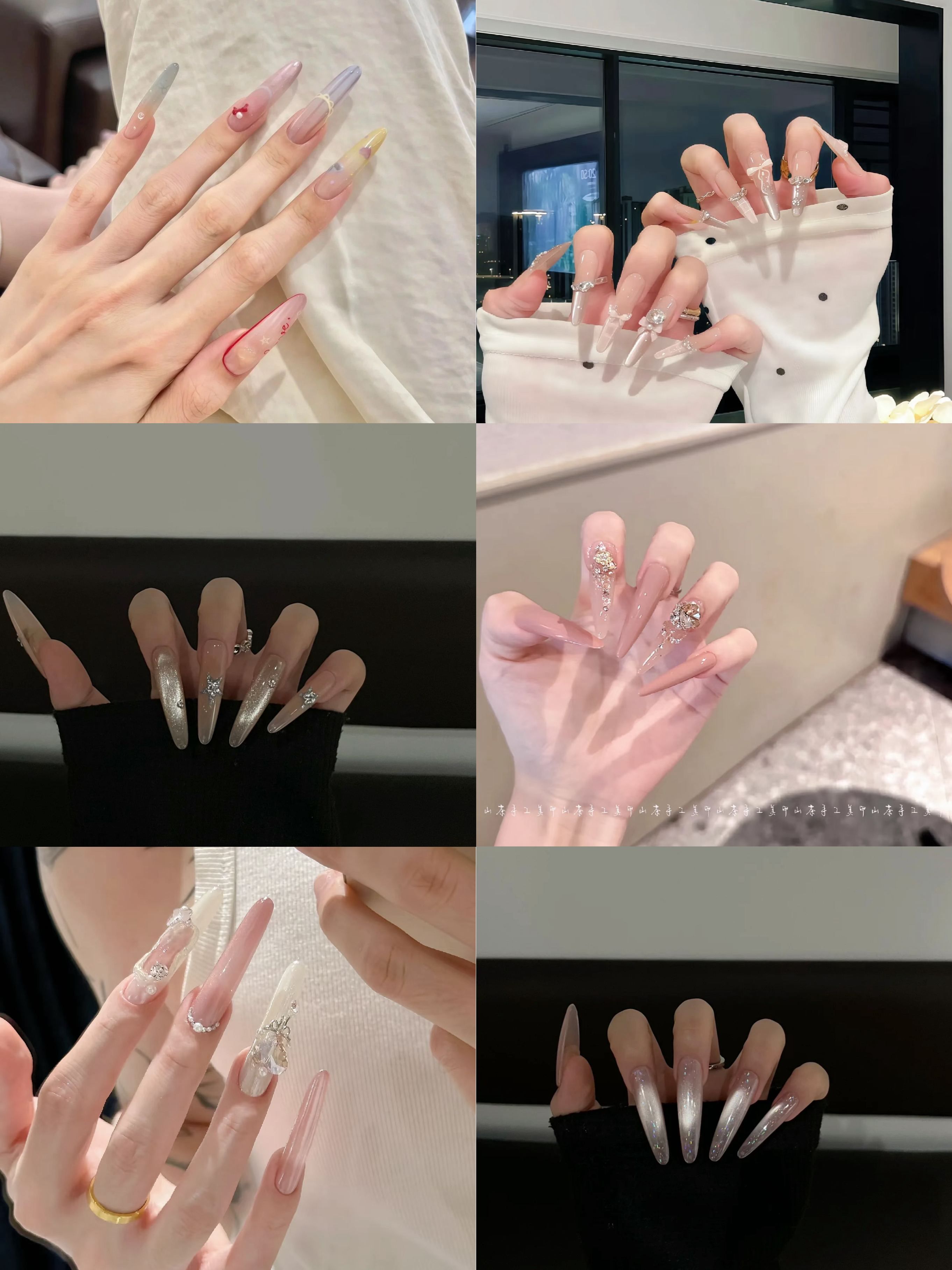 【直播过款链接】纯手工穿戴甲直播间扣号过款