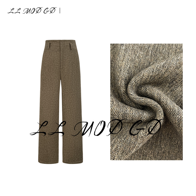 【周周】 | 秋冬新款设计高级感小众别致裤子女HYL-240422