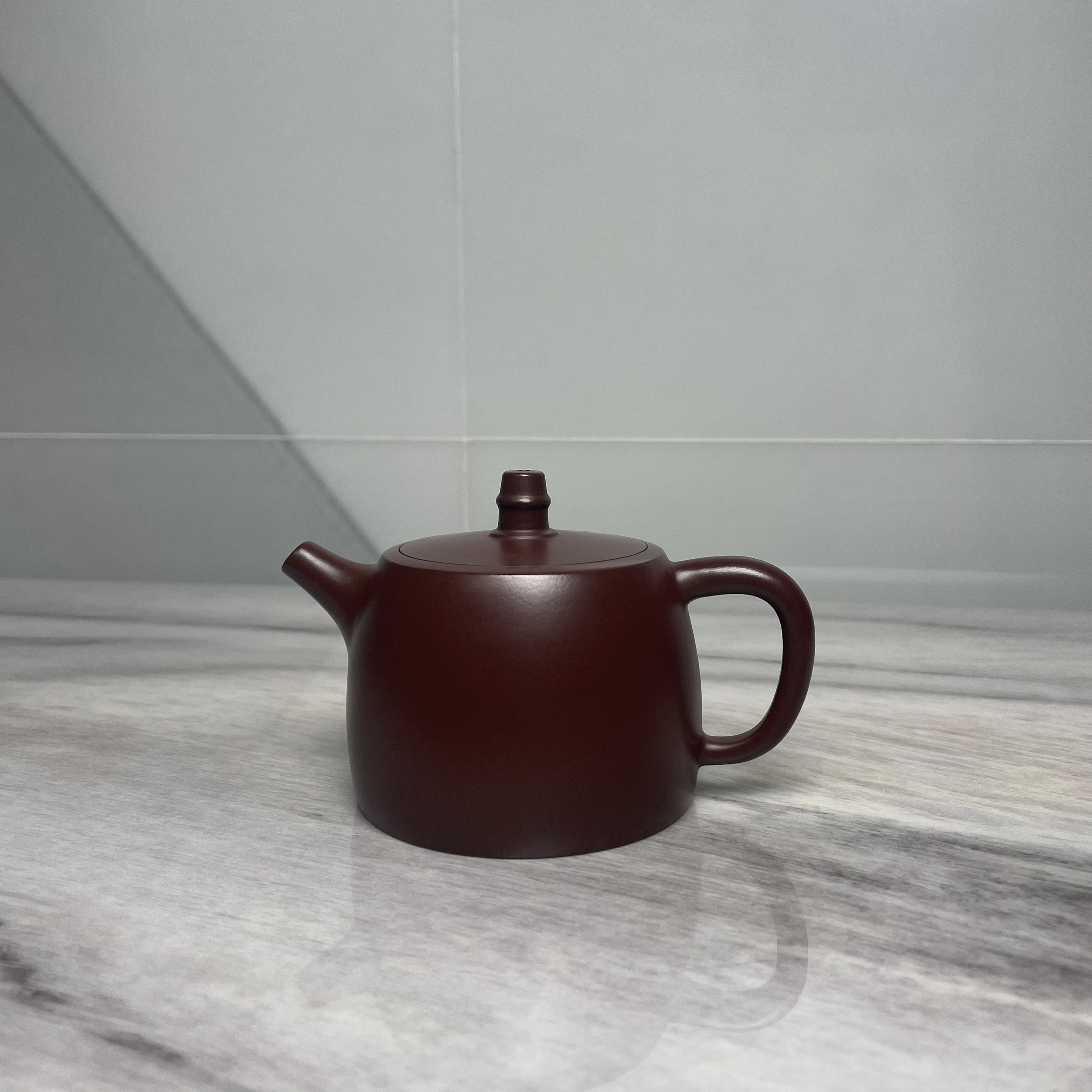 180ml汉铎壶宜兴紫砂手工紫泥纯手工拍打全手工制作大容量茶壶