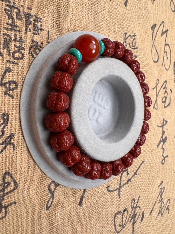 甄藏品花王籽小金刚手串