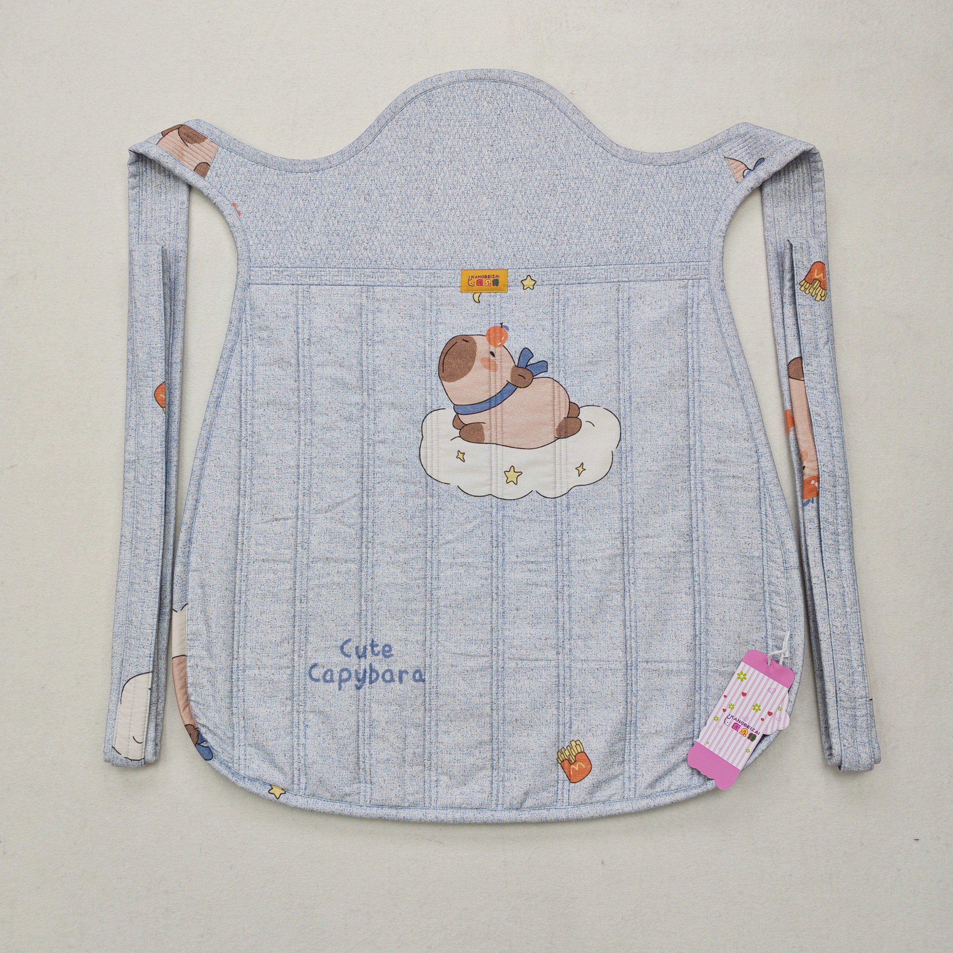 【四季款大号】云贵川婴儿背带纯棉透气双面多功能前抱后背带娃神器