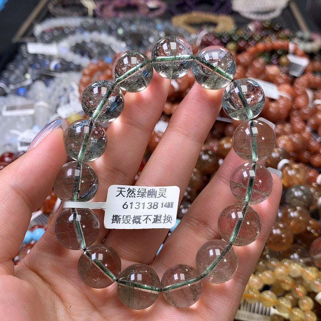 水晶手链未镶嵌，