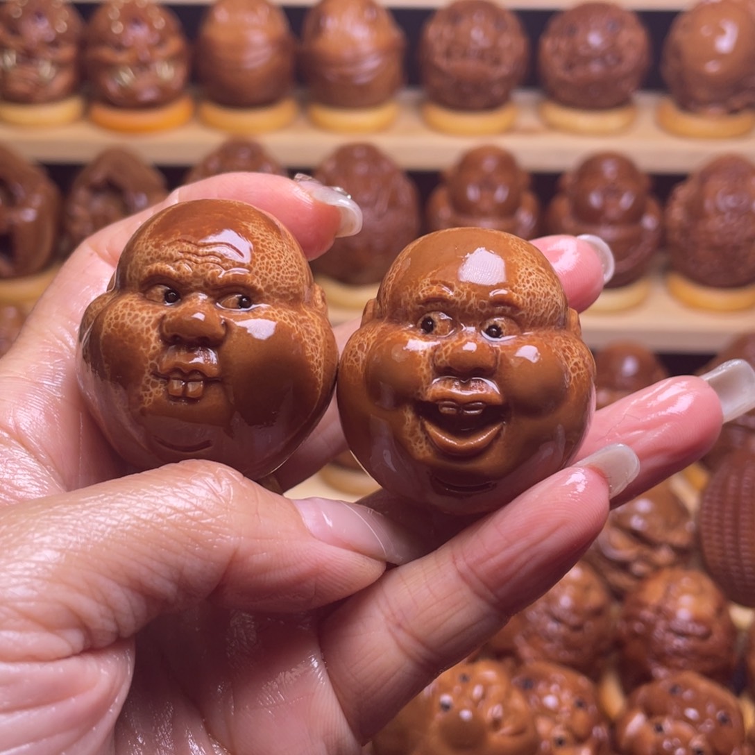 橄榄核把件钱**荡巴西大橄榄