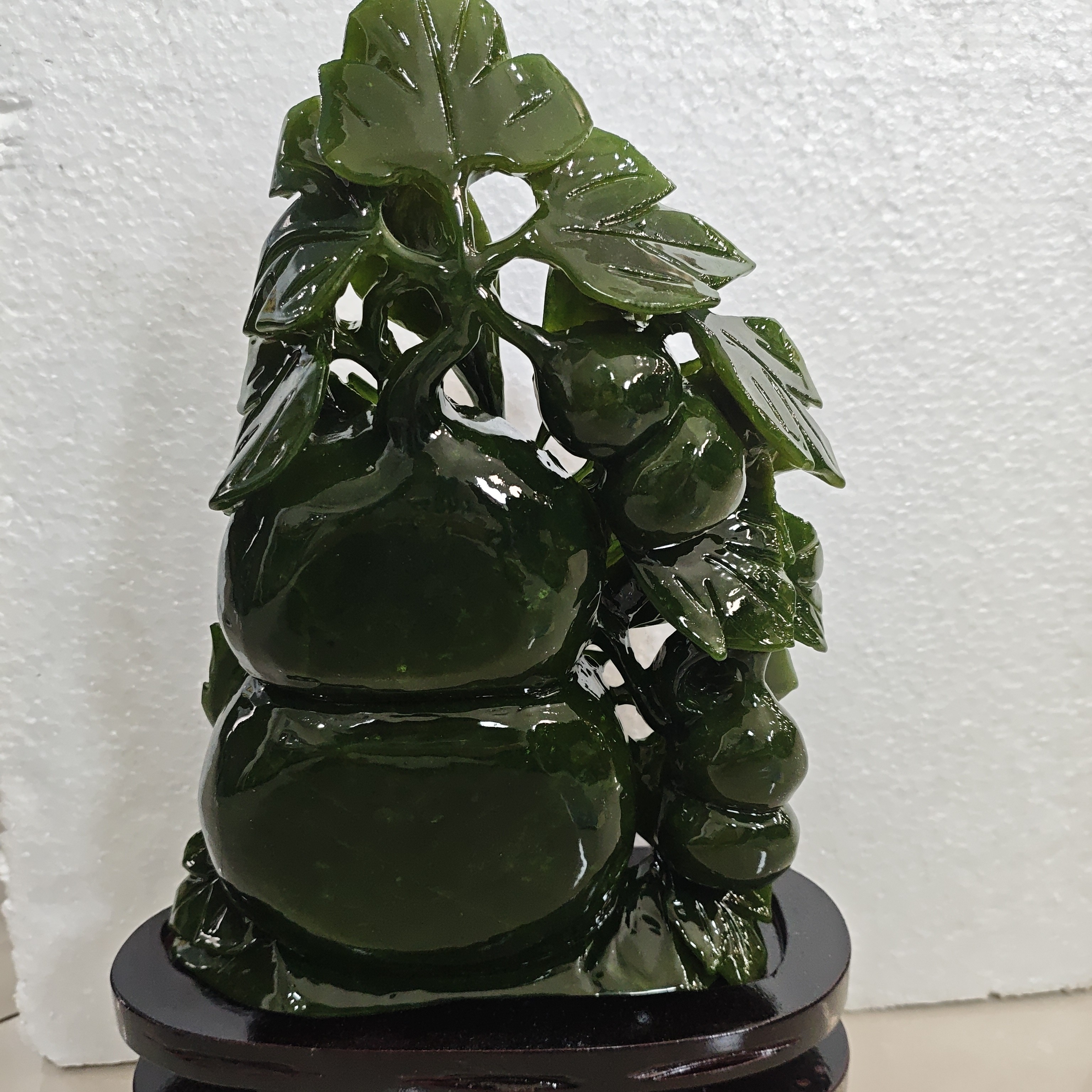 玉岫岩料手工雕刻居家装饰高端摆件一物一图1190