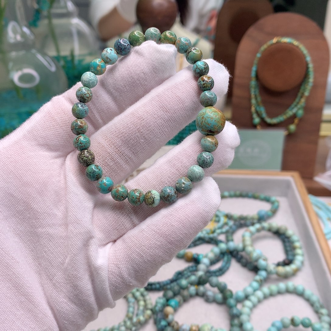 绿松石未镶嵌配饰