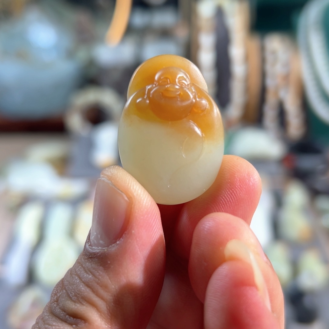 和田玉颈饰未镶嵌且未料