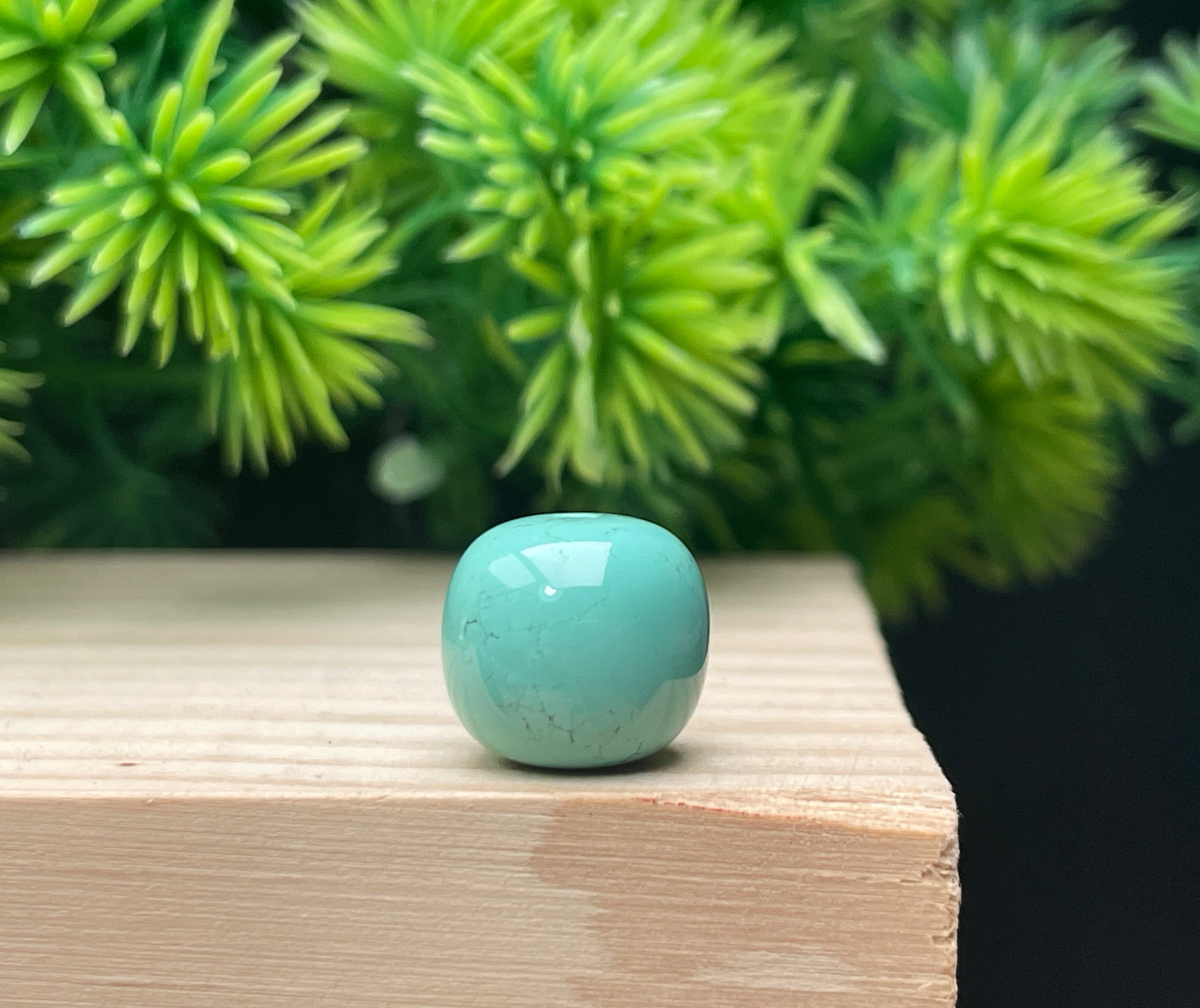 湖北原矿绿松石老型珠