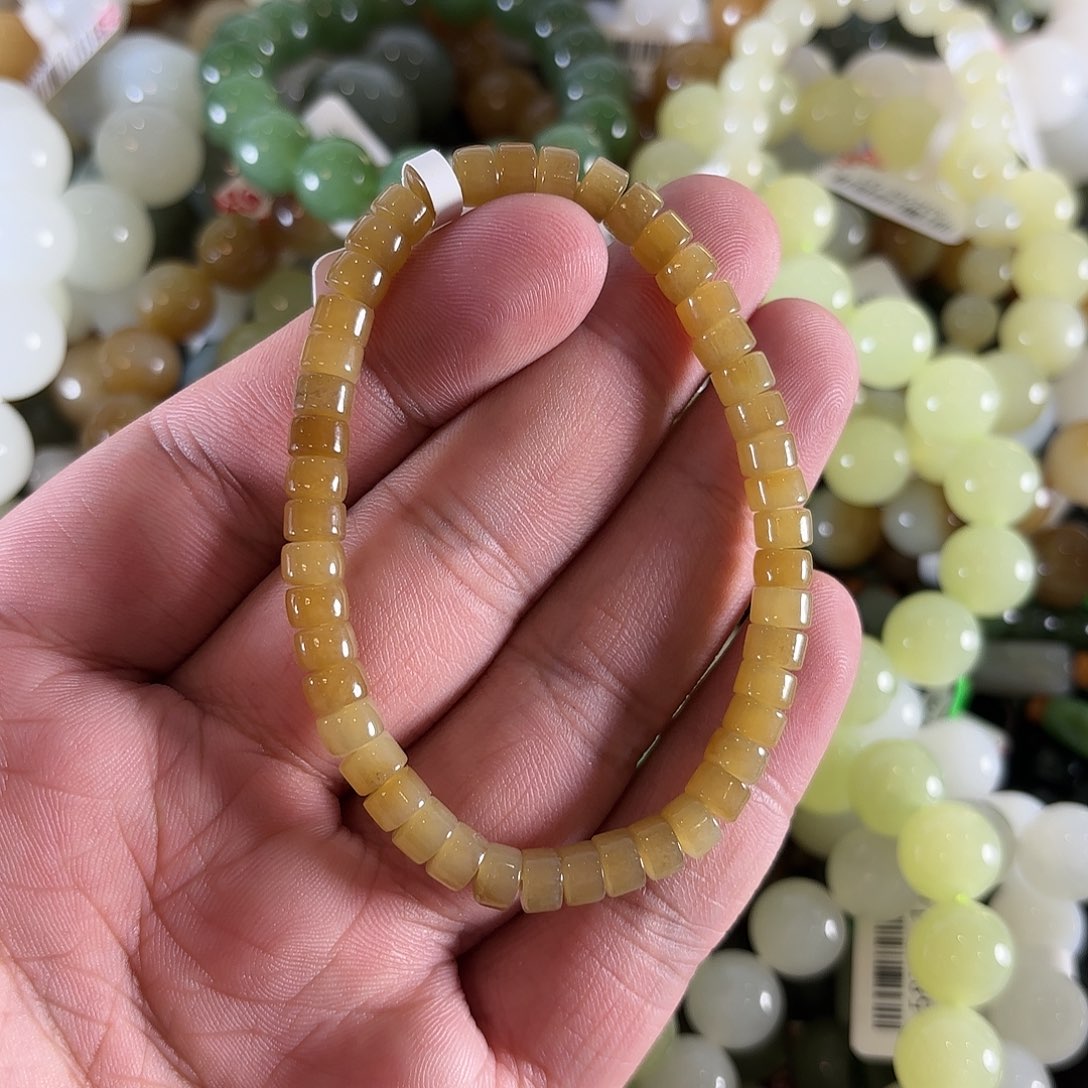 和田玉手链未镶嵌W360