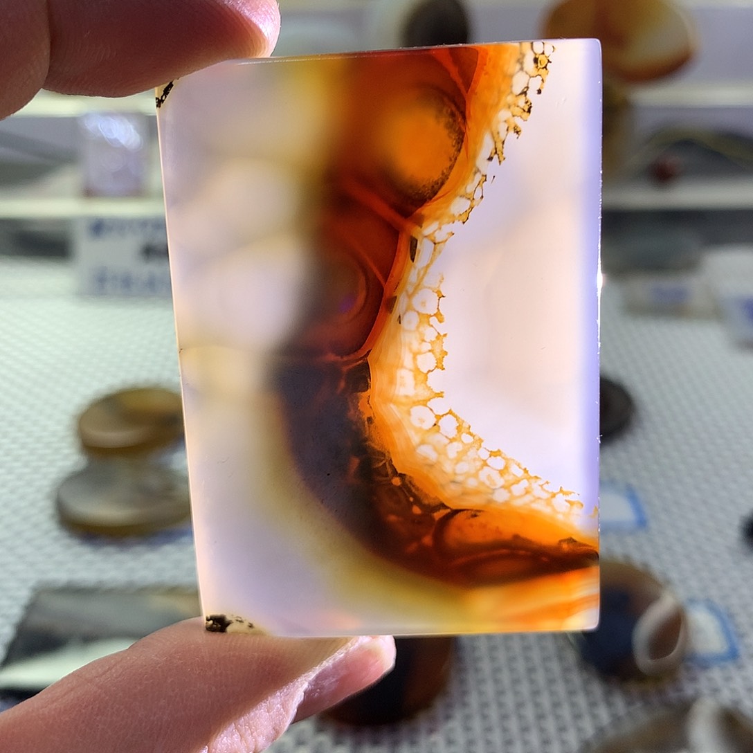 玛瑙/玉髓未镶嵌吊坠(不含链)