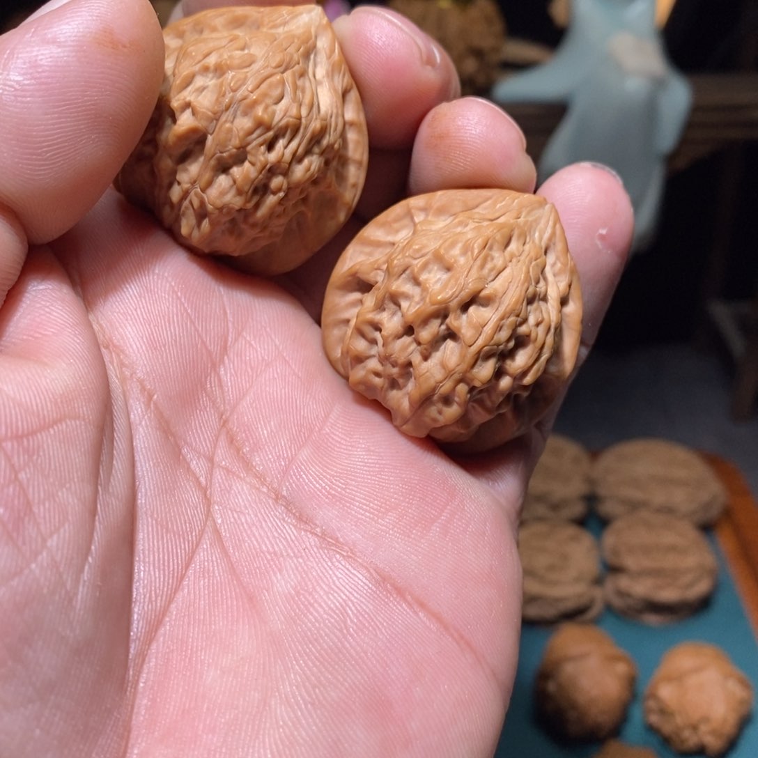 文玩核桃吊坠野生公子帽36