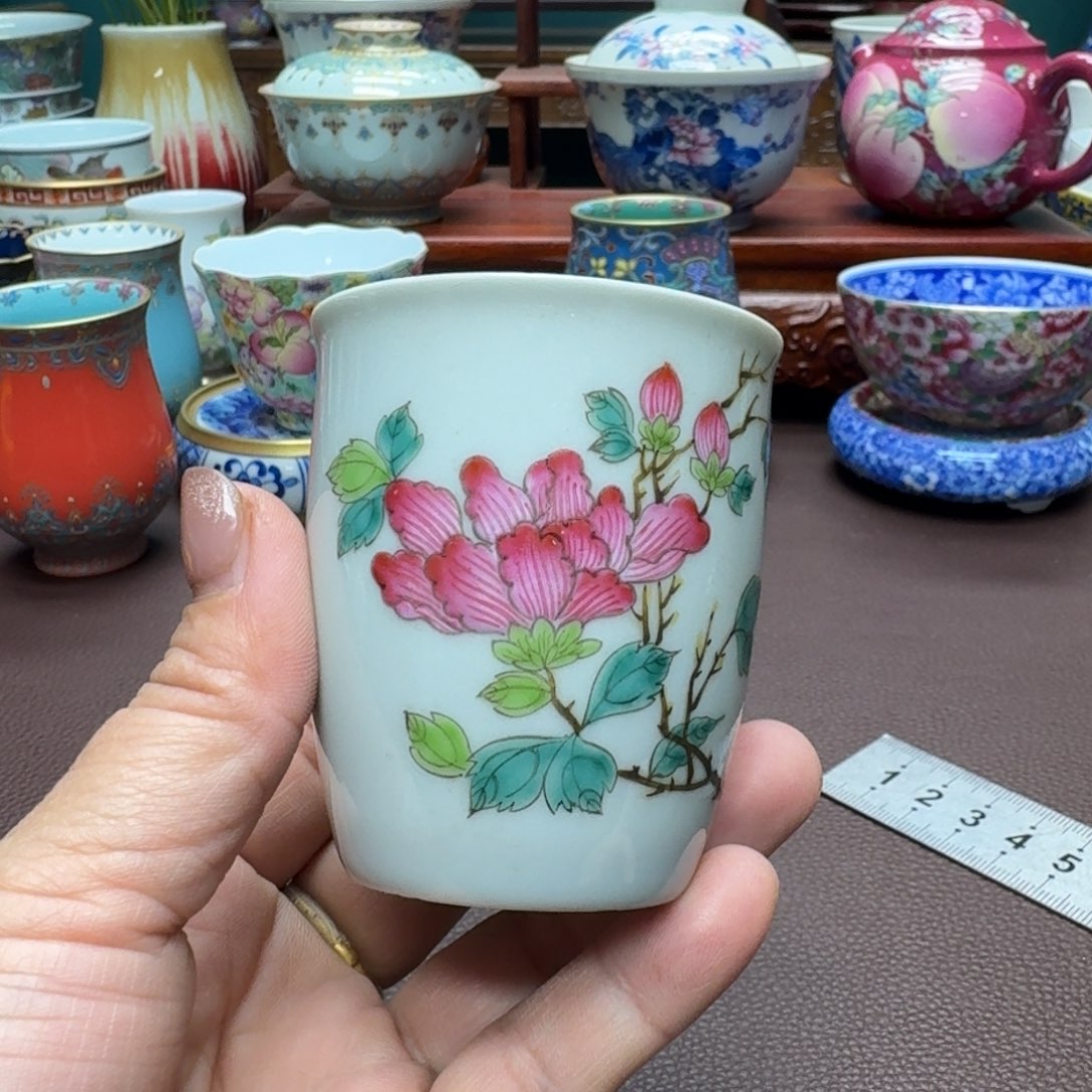 瓷片景德镇仿古手工制作精品展示