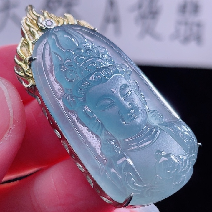 翡翠颈饰银S925镶嵌9999999999