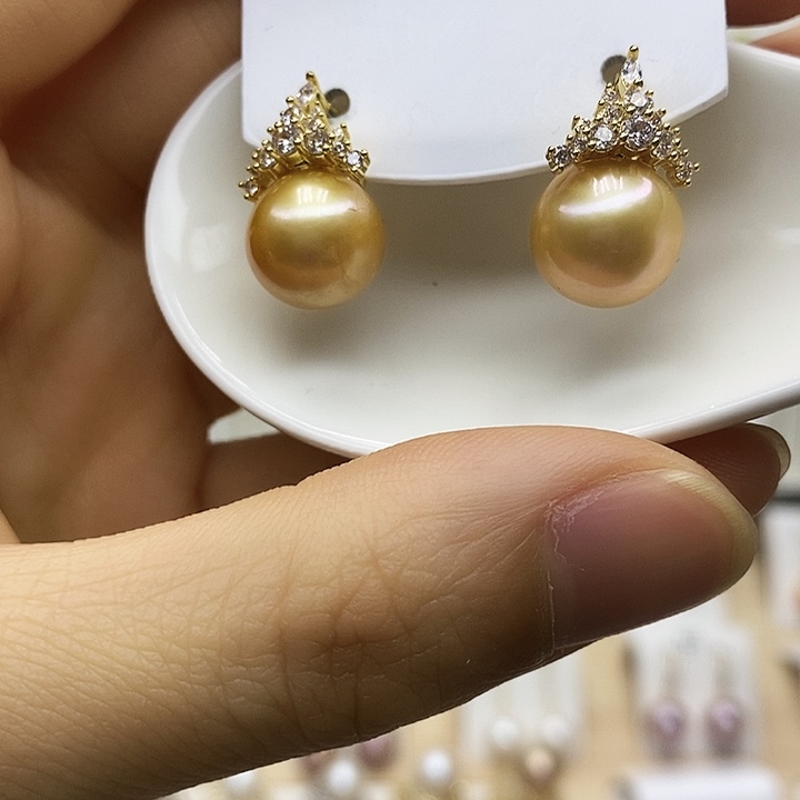 淡水珍珠颈饰银S925镶嵌