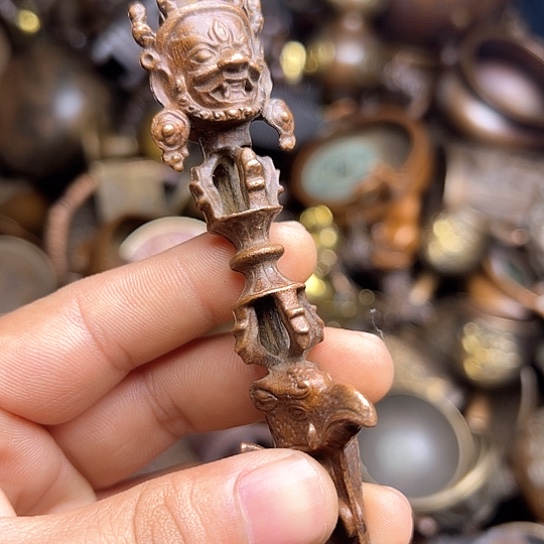 铜制文玩把玩物件