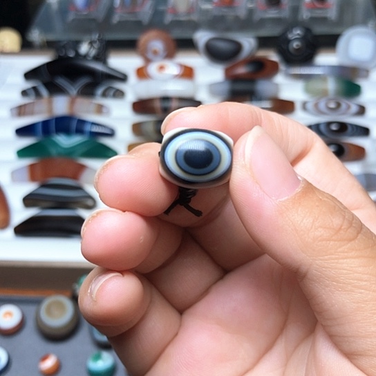 玛瑙/玉髓颈饰合金