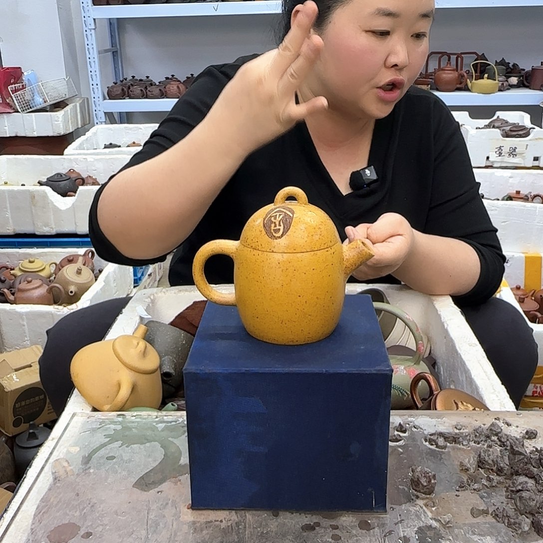 紫砂茶壶宜兴紫砂壶瑕疵处理