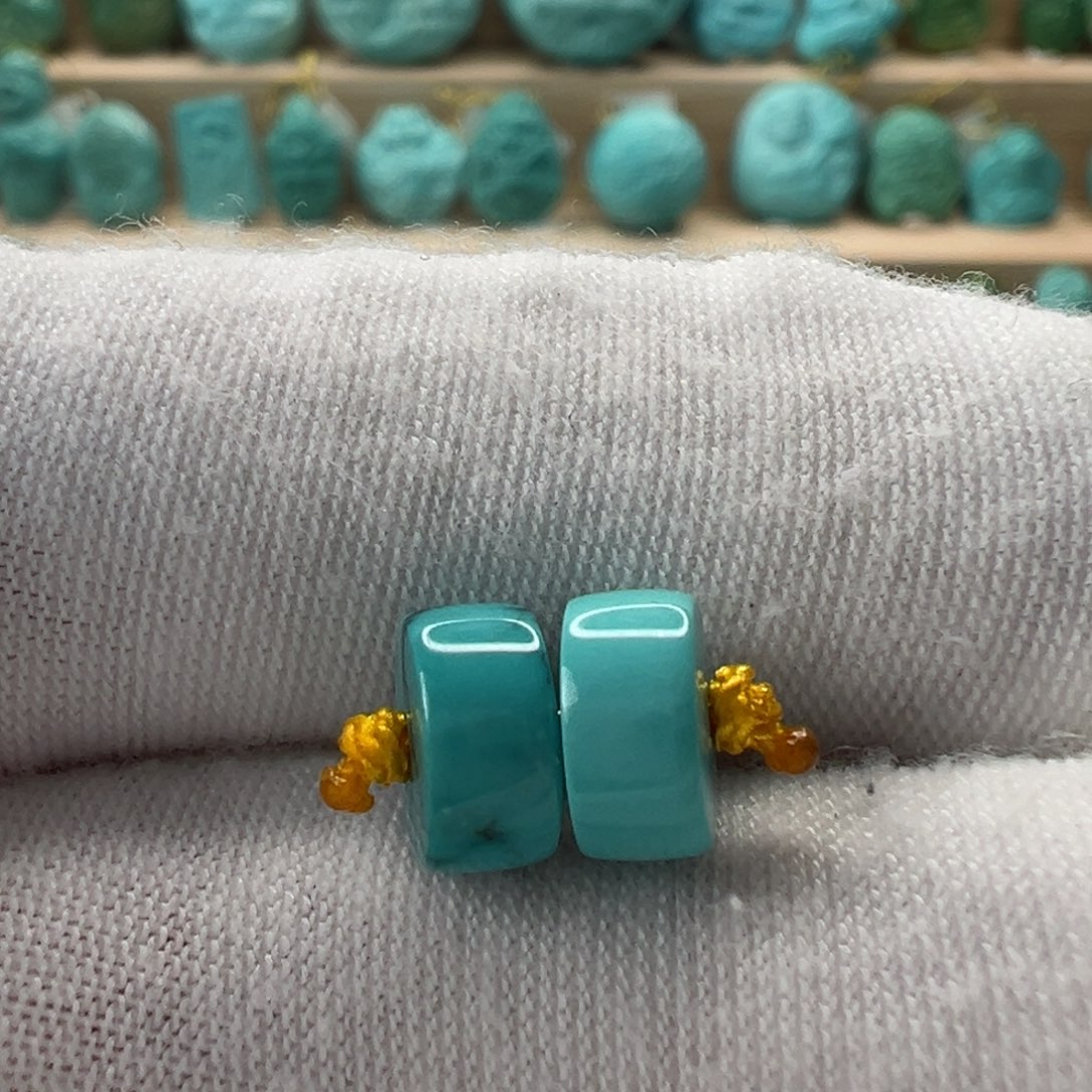 未镶嵌绿松石直切珠 8mm