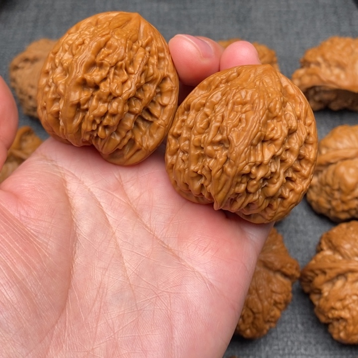 吊坠文玩核桃尺寸42虎头王