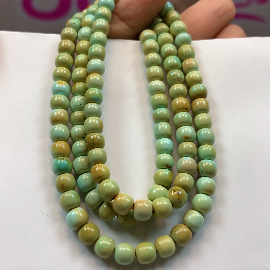 绿松石长链未镶嵌