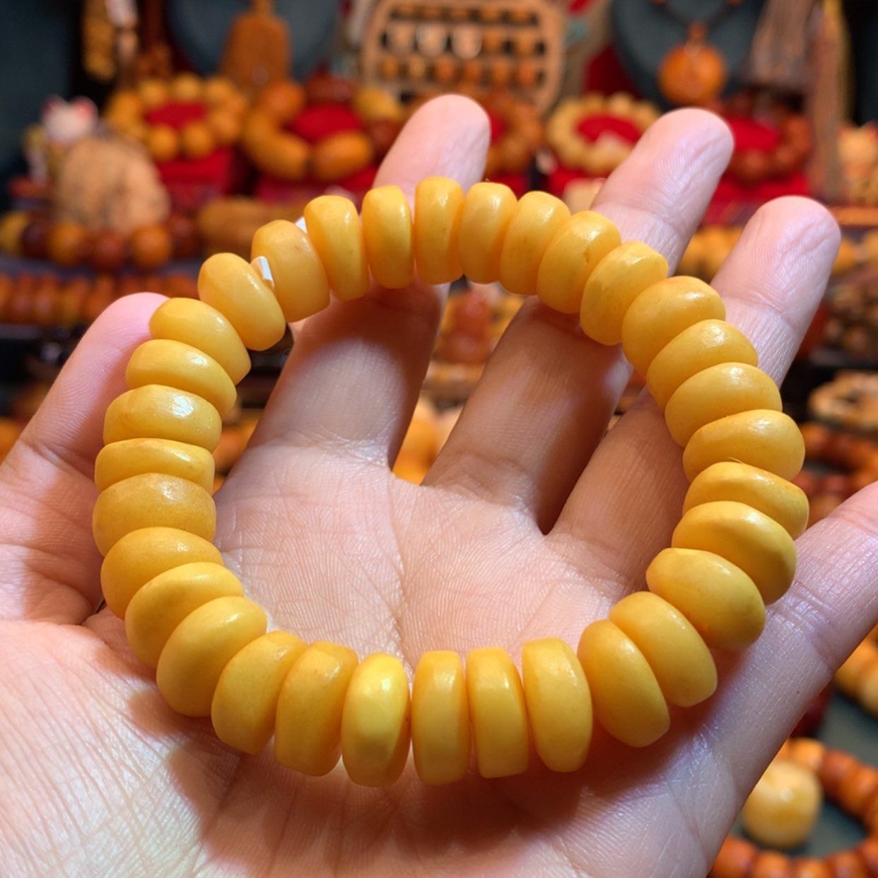 【闪购商品】蜜蜡手串未镶嵌蜜蜡手串