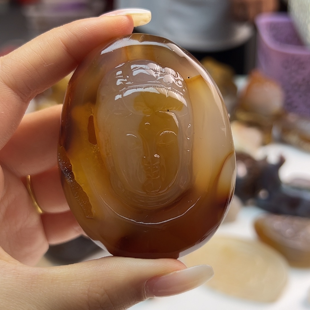 兵***王玛瑙/玉髓未镶嵌颈饰