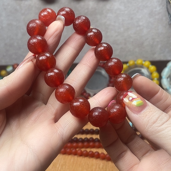 玛瑙/玉髓未镶嵌手链