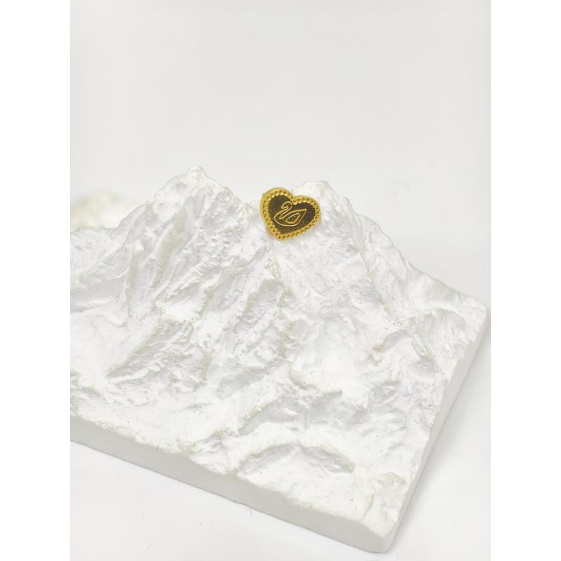 【48小时鉴赏期】先鉴后发 爱心小天鹅耳钉