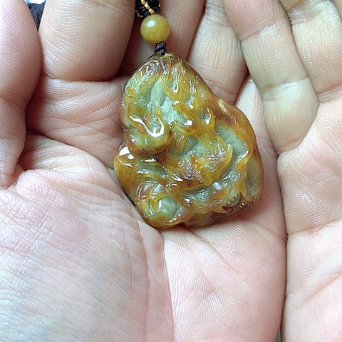 翡翠颈饰未镶嵌建*天然缅甸翡翠a货