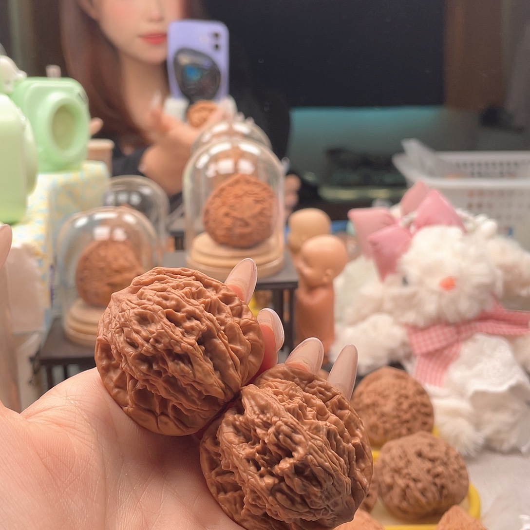 把件文玩核桃斯*孙43麦虎